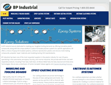 Tablet Screenshot of bp-ind.com